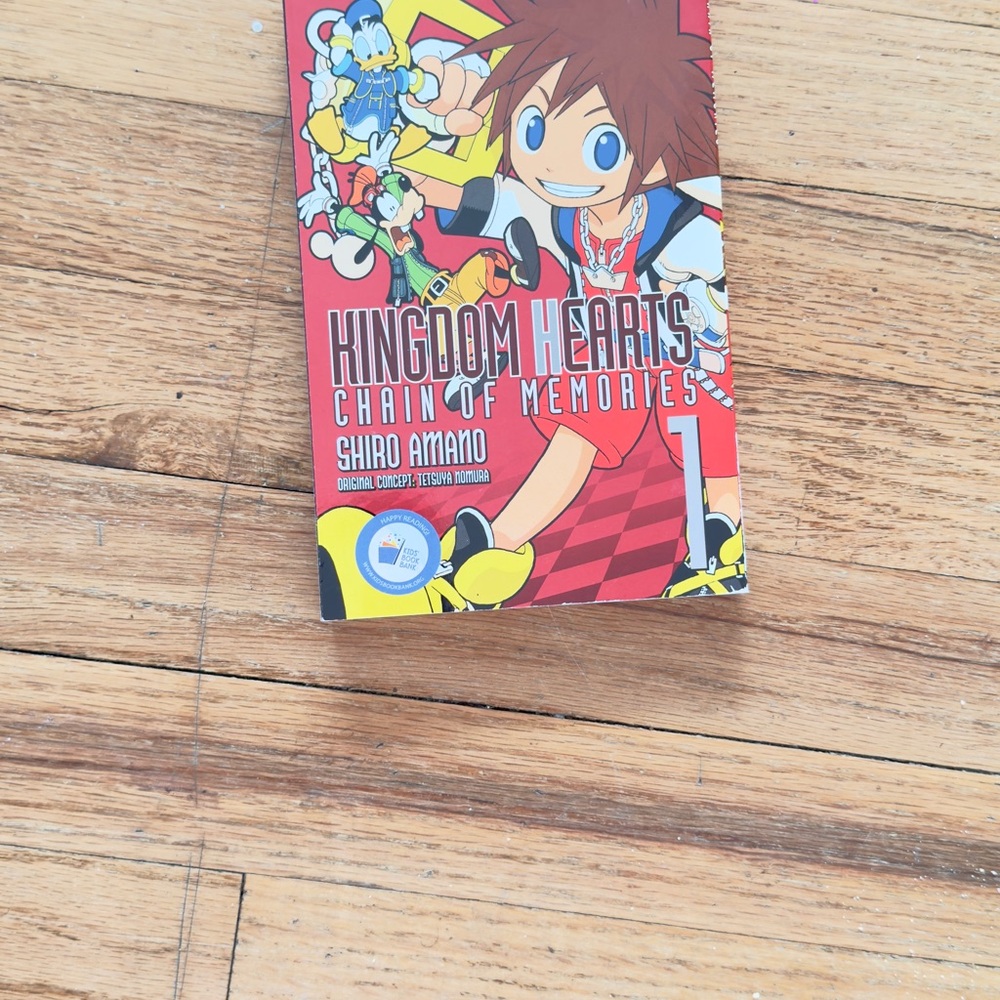 Kingdom Hearts Chain of Memories Manga Vol. 1